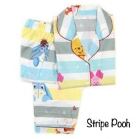 Jual pooh elegant pajamas katun jepang/ grosir pajamas Murah