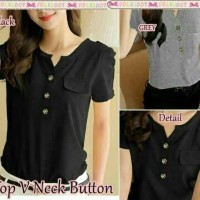 Jual CVIC Sale 01 top v neck button Murah