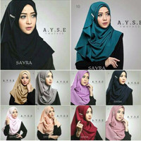 Turun Harga PASTAN 2 FACE AYSE - JILBAB PASHMINA INSTAN