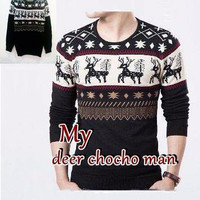 Baju Rajut Pria / Sweater Pria - DEER COCO MAN