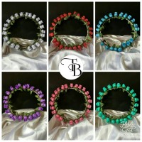 Jual Bridal Shower Crown / Flower Crown / Mahkota Bunga Murah