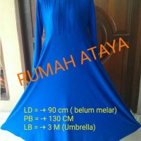 Jual Gamis Jersey Super Polos Aplikasi Lipit (Allsize fit to XL) Murah