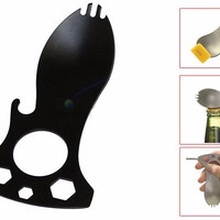 Jual Eat N Tool Multifungsi CRKT 9001C Sendok Garpu Obeng EDC Outdoor KIT Murah