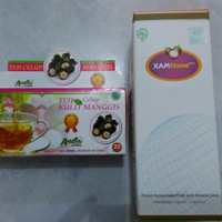 Jual Paket Teh Kulit Manggis plus jus X A M T H O N E Murah