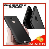 Jual SOFT MATTE BLACK DOFF CASE XIAOMI REDMI NOTE 4X 4 PRO SNAPDRAGON Murah