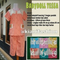 PROMO babydoll kaos piyama wanita dewasa tessa baju tidur wanita pria