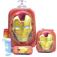 Jual Tas Trolley Samurai 6 Roda 6 Dimensi Anti Gores Iron Man Muka 4 in 1 Murah