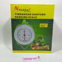 Jual Timbangan gantung jarum nankai 50kg timbangan buah 50 kg ART : 130-02 Murah