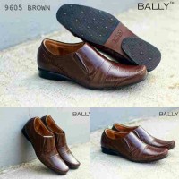 SEPATU PANTOFEL BALLY KODE 9605 KULIT /SEPATU BALLY MERK BALLY