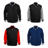 Jual Jaket / sweater Baseball Varsity Basic Polos Murah