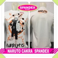 kaos baju distro kartun animasi NARUTO CAKRA naruto