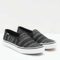 Jual Shoes Keds KDZ-WF56679-DOUBLE DECKER BAJA STRIPE Black Women by Keds Murah