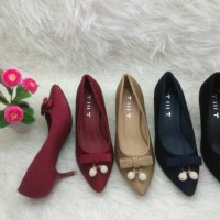 Jual HIGH HEELS TMT PITA MUTIARA / SEPATU IMPORT WANITA MURAH / KERJA PESTA Murah