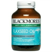 Jual Flaxseed Oil 100 Vegetarian Kapsul -- Blackmores Murah