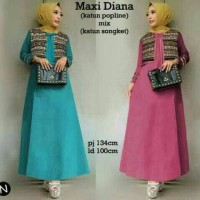Jual xl jumbo bigsize gamis maxi batik maxy big size baju pesta muslim dres Murah