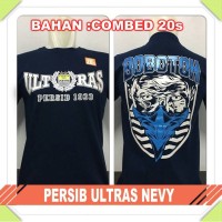 Jual kaos oblong persib Bandung ultras navy viking bobotoh Murah