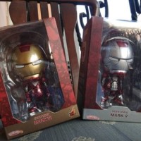 Jual SALE! MURAH! Original Hot Toys Cosbaby Iron Man (Mark V & Mark VI) Murah