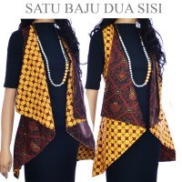 Jual Tunik vest Cardigan Batik atasan bolero A431A433 Murah