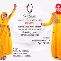 gamis couple / rahnem gm gh 1410 /gamis ibu dan anak/gamis kaos/dress