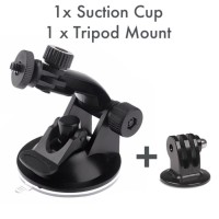 Jual Car Suction Cup Mount Holder for GoPro Xiaomi Yi Action Camera Murah
