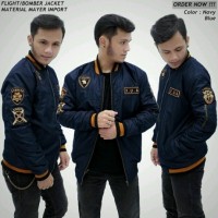 Jaket Bomber Pria X-Urband Navy Blue