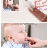 Jual Sikat Gigi Bayi Finger tooth brush sikat gigi jari bayi Limited Murah