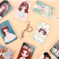 Gantungan Kunci Kartu Cute Girl
