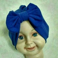 Jual Promo Ecer Turban Pita Bayi & Anak Big Bow polos (pelengkap gamis, ker Murah