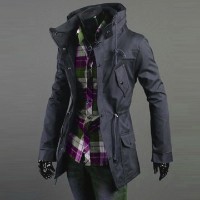 Jual Jaket J-068 Grey/HRDMX/Chino/Jaket Pria Korea Jepang Keren Murah Murah