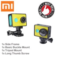 Jual Koleksi terbaru Paket Xiaomi Yi Side Frame Basic Buckle Murah