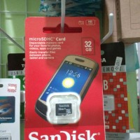 MICRO SD CARD SANDISK 32 GB KARTU MEMORY 32GB CLASS 10