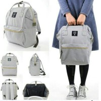 Jual Tas Ransel Backpack Fashion Bahan Canvas Ukuran 41cm x 31cm 5 Warna Murah