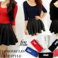 Jual Baju atasan,wanita,basic lowback polos Murah