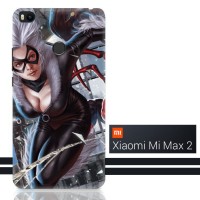 The Black Cat And Spiderman Romance M00190 Xiaomi Mi Max 2 Full Print
