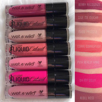 Jual Wet and Wild Megalast Liquid Catsuit Matte Lipstick| matte lip cream Murah