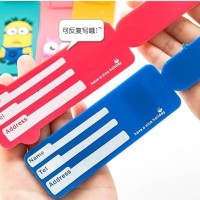 Jual Name Tag Silikon Koper Tas Bagasi KARTUN KARAKTER LUCU Promo Murah