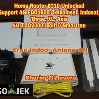 Jual Home Router Huawei 4G B310 Unlocked + Antena Indoor ORI Murah