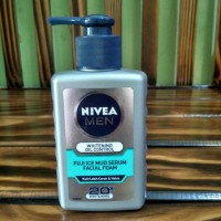 Jual Nivea Men Whitening Oil Control Fuji Ice Mud Facial Foam 120 ml Murah