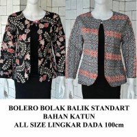 Jual Bolero batik Blazer batik Cardigan modern batik bolak balik blouse kan Murah