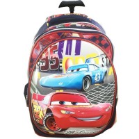 Jual TAS TROLEY SEKOLAH ANAK SD CARS SETENGAH TELUR FULL PRINT - GOOD Murah