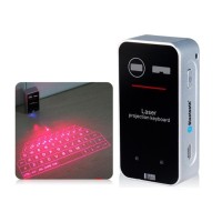 Jual Promo PROMO Keyboard Bluetooth Laser 2 DAI Mini - hitam Keren Murah