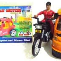 Jual Mainan Becak Motor Bump & Go Murah