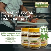 Jual Kalduku Bubuk Kaldu Alami Rasa Tempe non MSG tanpa garam gula Murah