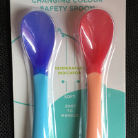 Jual Sendok Sensor Panas (Heat) Isi 2pcs BPA FREE Little Baby Murah