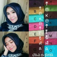 Jual 100.000 3 Hijab kerudung segi empat organza organdi murah MERIAAAAHH Murah