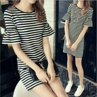 Jual PAKAIAN WANITA / BAJU WANITA / BAJU KOREA / ATASAN / MINI DRESS SALUR Murah