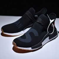 Jual Adidas NMD Pharrel Wiliams Human S x Supreme Black Red Gum Sole UA Murah