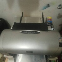 mesin printer DTG A4 kaos gelap