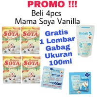 Jual Mama Soya Busui | Free Gabag Kantong Asi 100 ml Murah