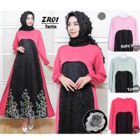 Baju Gamis Fashion Wanita Maxi Muslim Murah Dress Muslim Panjang